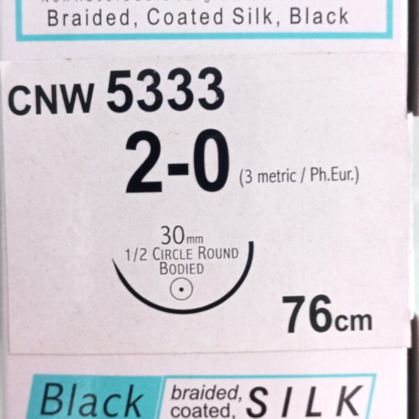 CNW 5333 CENTISILK 2-0 ROUND BODIED 76 CM