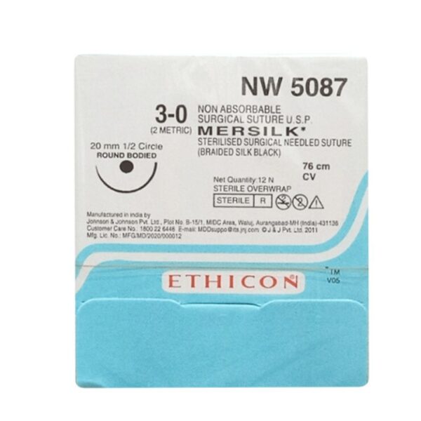 CNW 5087 CENTISILK 3-0 ROUND BODIED 76 CM