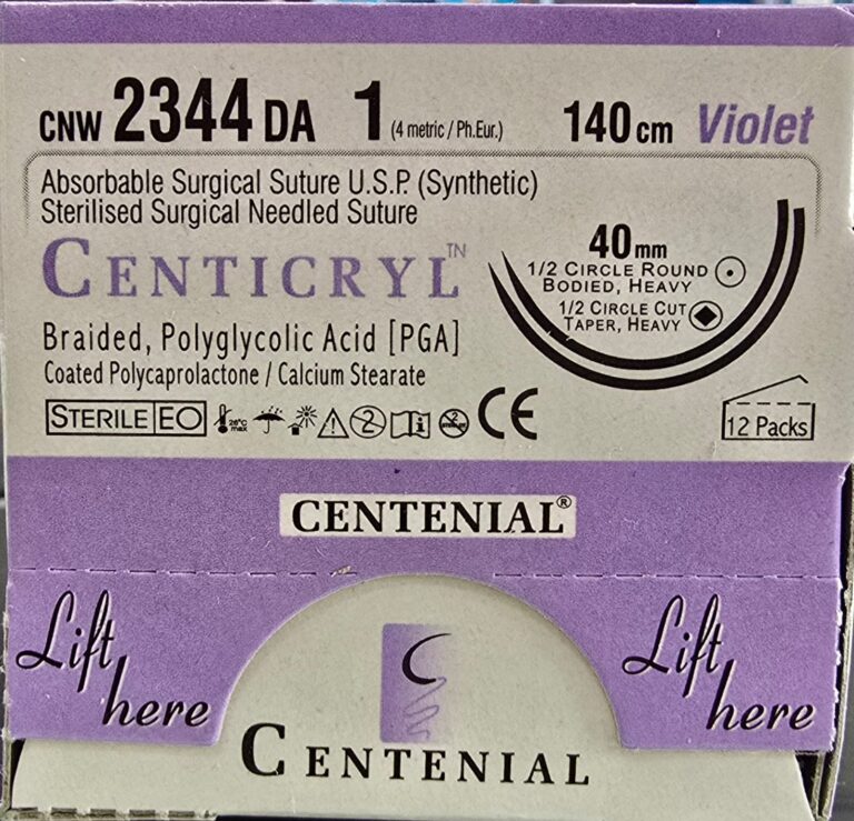 Centicryl No.1 Round Body 140cm Cnw 2344 DA