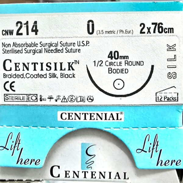 Centisilk No. 1-0 Round Body 2×76cm CNW214