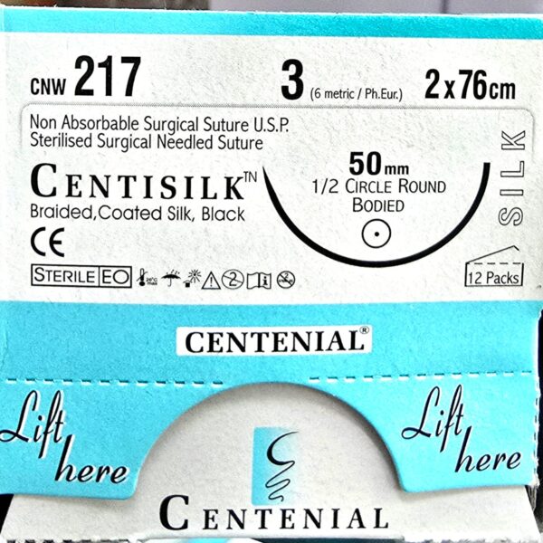 Centisilk No. 3 Round Body 2×76cm cnw217