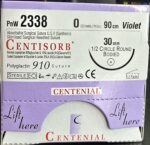 Centisorb 1-0 90cm Round Body PnW 2338