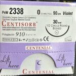 Centisorb 1-0 90cm Round Body PnW 2338