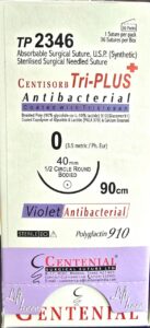 Centisorb Plus 1-0, 90cm Round Body Tp 2346