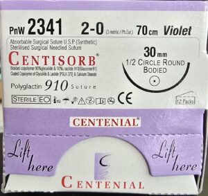 Centisorb 2-0 70cm Round Body PnW 2341