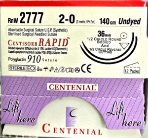 Centisorb Rapid 2-0 140cm RnW2777