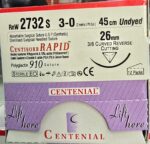 Centisorb Rapid 3-0 Reverse Cutting 45cm RnW2732s