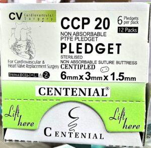 Pledget Suture buttress 6mm×3mm×1.5mm