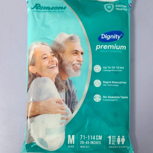 Adult diapers for incontinence care