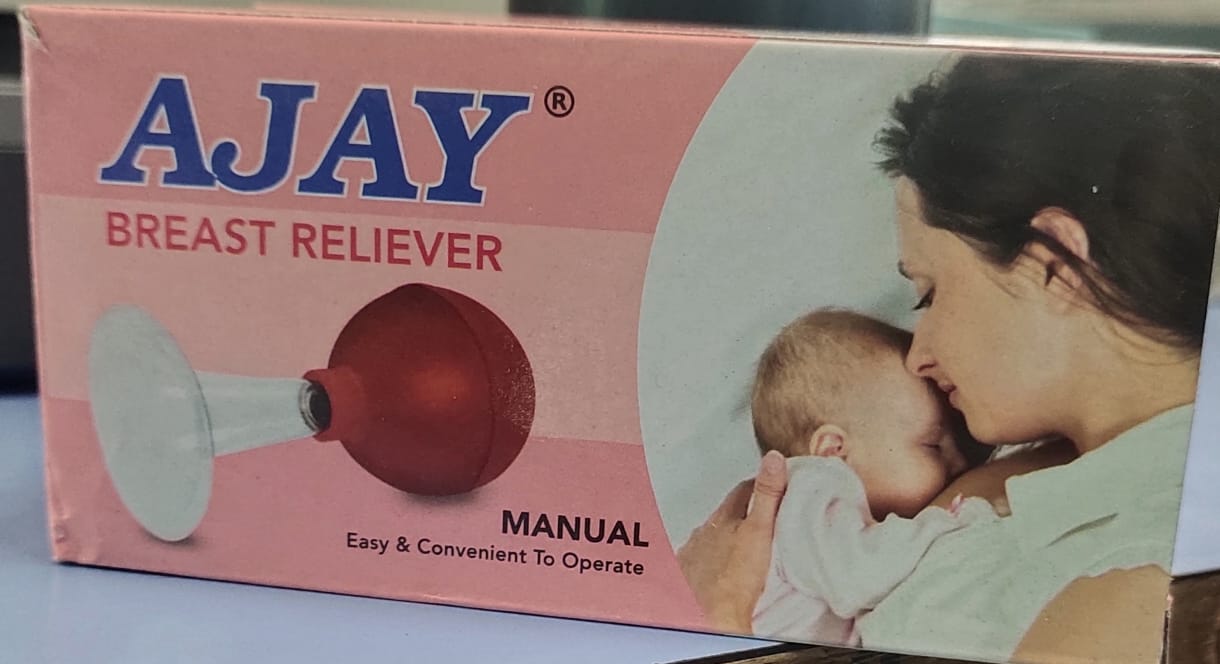 Breast Reliever Manual Breast Pump – Easy Milk Expression Breast Reliever