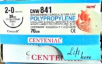 Centilene 2-0 Round Body 70cm cnw841