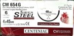 Centsteel No. 6, 48mm 1/2 Circle Conventional cutting Needle, 4×44cm CM654G