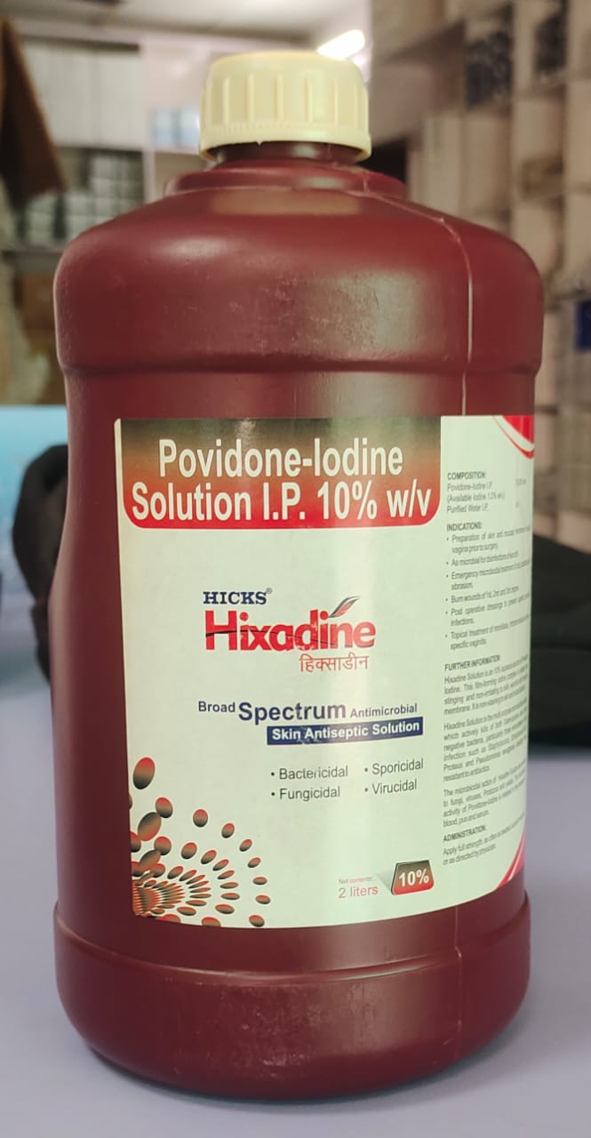 Povidone - Iodine Solution 10% (Hixadine)