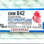 Centilene 1-0 Round Body 70cm cnw842